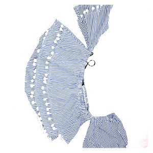 Off the shoulder crop top